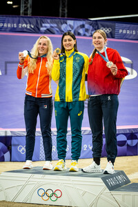 VEENSTRA Manon, SAKAKIBARA Saya, CLAESSENS Zoe: Olympic Games - Paris 2024