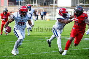 Deion Harris Cologne Centurions vs. Hamburg Sea Devils Spielfotos