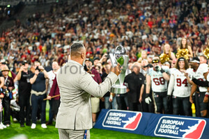 Patrick Esume Rhein Fire ELF Champion Vienna Vikings Spielfotos 22.09.2024