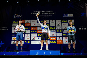 TIDBALL William, HANSEN Tobias, HESTERS Jules: UEC Track Cycling European Championships – Apeldoorn 2024