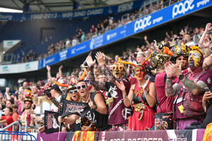Rhein Fire Fans Rhein Fire gegen Frankfurt Galaxy Spielfotos 17.09.2023