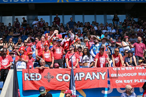 Fans Rhein Fire Paris Musketeers Spielfotos 28.07.2024