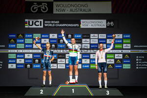 RAYER Eglantine, BACKSTEDT Zoe, VINKE Nienke: UCI Road Cycling World Championships 2022