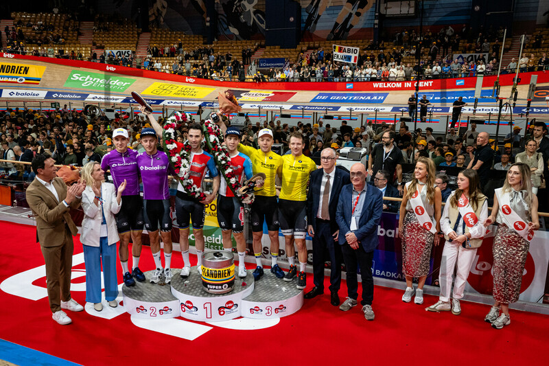 DE VYLDER Lindsay, GHYS Robbe, THOMAS Benjamin, VAN DEN BOSSCHE Fabio, GATE Aaron, HESTERS Jules: Lotto Zesdaagse Vlaanderen - Gent 2024