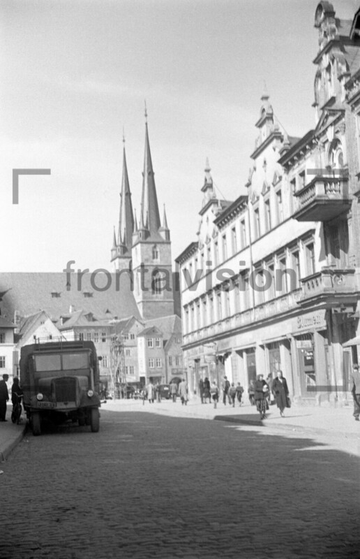 Johanneskirche Saalfeld 1950 Photo johanneskirche-saalfeld-1950-photo
