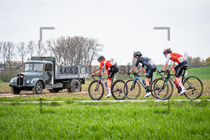 LUDWIG Cecilie Uttrup, BARALE Francesca, BERTEAU Victoire: Dwars Door Vlaanderen 2023 - Women´s Race