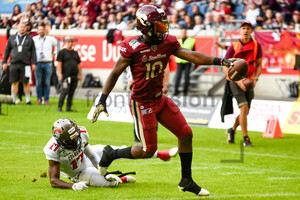 Harlan Kwofie Michael Ofosuhene Cologne Centurions at Rhein Fire Spielfotos 23.07.2023