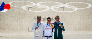 KORETZKY Victor, PIDCOCK Thomas, HATHERLY Alan: Olympic Games - Paris 2024