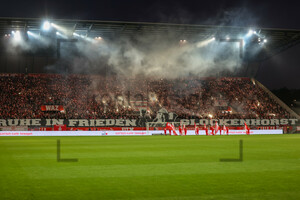 Choreo zum Abschied von Glockenhorst. Rot-Weiss Essen - SC Verl 23.10.2024