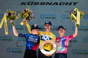 VOLLERING Demi, REUSSER Marlen, NIEWIADOMA Katarzyna: Tour de Suisse - Women 2025 - 4. Stage