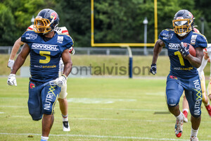 Brett Sylve, Darnell Walker Assindia Cardinals vs. Lübeck Cougars 31.07.2022