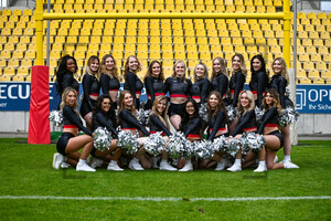 Cologne Centurions Cheerleader Cologne Centurions gegen Madrid Bravos Spielfotos 15.06.2024