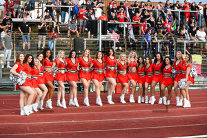 Cologne Centurions Cheerleader, Frankfurt Galaxy at Cologne Centurions Spielfotos 12.08.2023