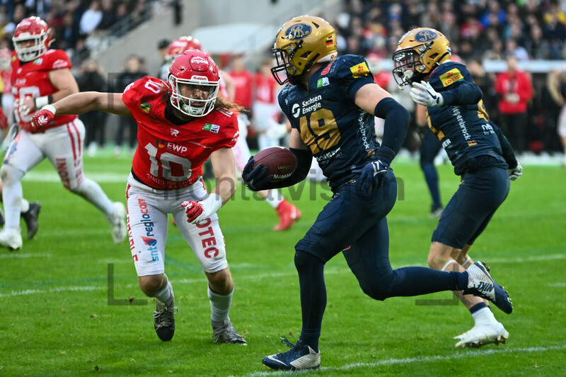 Chris Noak ERIMA GFL Bowl Potsdam Royals Dresden Monarchs Spielfotos 12.10.2024