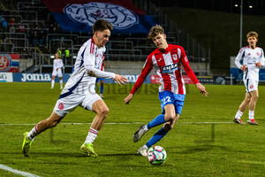 Levin Müller David Savic WSV gegen F95 U23