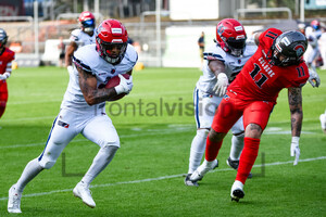 Deion Harris Cologne Centurions vs. Hamburg Sea Devils Spielfotos