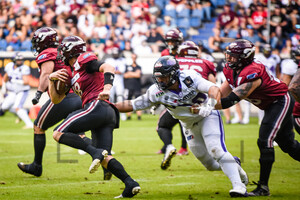 Rhein Fire vs. Frankfurt Galaxy American Football European League of Football (ELF) 21.08.2022