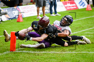 Jannik Lörcks Rhein Fire gegen Frankfurt Galaxy Spielfotos 17.09.2023