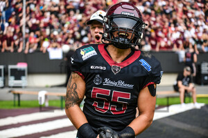 Julius Fiedler Rhein Fire gegen Frankfurt Galaxy Spielfotos 17.09.2023