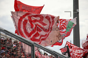 Support RWE Fans in München TSV 1860 München - Rot-Weiss Essen 03.05.2025