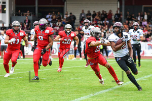 Jan Weinreich,  Jannik Lörcks Cologne Centurions vs. Rhein Fire EFL