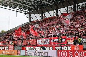Stimmung Rot-Weiss Essen gegen Energie Cottbus