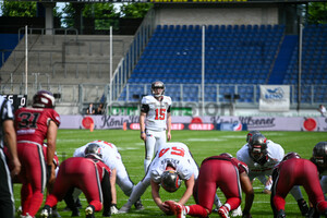 Kicker Jens Appelt Rhein Fire Cologne Centurions Spielfotos 07.07.2024