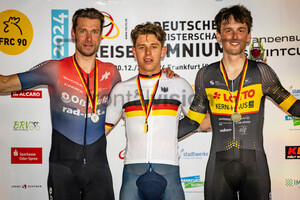 KLUGE Roger, TEUTENBERG Tim Torn, JOCHUM Ben Felix: DM Omnium 2024 - Frankfurt Oder