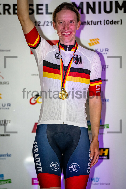 BRAUßE Franziska: DM Omnium 2024 - Frankfurt Oder