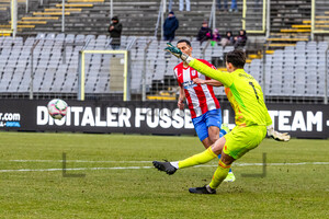 Ben Zich Wuppertaler SV gegen Fortuna Düsseldorf U23
