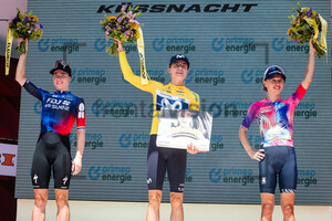 VOLLERING Demi, REUSSER Marlen, NIEWIADOMA Katarzyna: Tour de Suisse - Women 2025 - 4. Stage