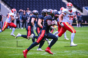 Michael Muntu Cologne Centurions gegen Madrid Bravos Spielfotos 15.06.2024
