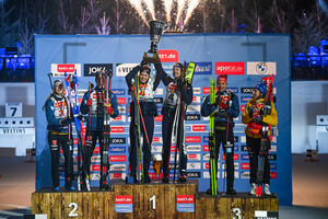 Siegerehrung Biathlon auf Schalke 2024