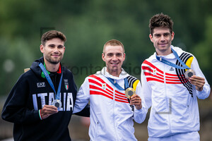 GANNA Filippo, EVENEPOEL Remco, VAN AERT Wout: Olympic Games - Paris 2024