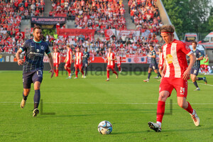Felix Götze, Morris Schröter Rot-Weiss Essen vs. 1860 München Spielfotos 10.05.2024