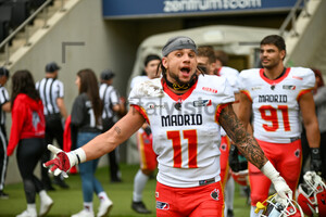 William Patterson Cologne Centurions gegen Madrid Bravos Spielfotos 15.06.2024