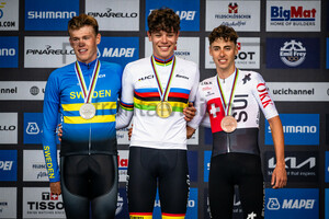 SODERQVIST Jakob, ROMEO ABAD Ivan, CHRISTEN Jan: UCI Road Cycling World Championships - Zürich 2024
