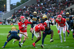 Wilson Thomas ERIMA GFL Bowl Potsdam Royals Dresden Monarchs Spielfotos 12.10.2024