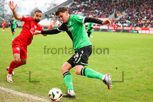 Lukas Wallner, Ramien Safi Duell Rot-Weiss Essen H96
