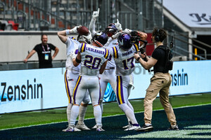 Touchdownjubel Rhein Fire Vienna Vikings 01.06.2025