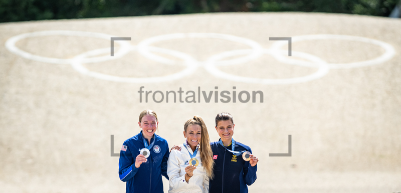 BATTEN Haley, FERRAND PREVOT Pauline, RISSVEDS Jenny: Olympic Games - Paris 2024