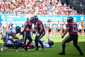Rhein Fire vs. Frankfurt Galaxy American Football European League of Football (ELF) 21.08.2022
