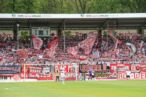Rot-Weiss Essen Fans Support In Aspach 17.05.2025