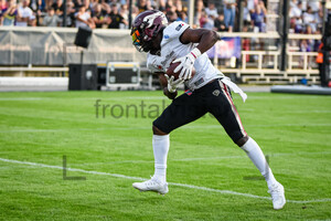 Rhein Fire at Frankfurt Galaxy Spielfotos 03.09.2023 Harlan Kwofie