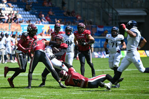 Rhein Fire Paris Musketeers Spielfotos 28.07.2024