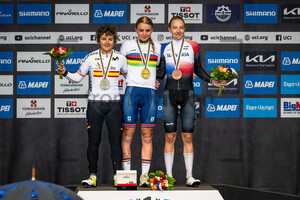 OSTIZ TACO Paula, FERGUSON Cat, CHLADOŇOVA Viktoria: UCI Road Cycling World Championships - Zürich 2024