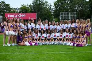 Cheerleader Cologne Centuirions Frankfurt Galaxy Spielfotos 04.08.2024
