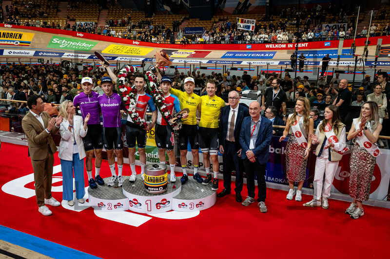 DE VYLDER Lindsay, GHYS Robbe, THOMAS Benjamin, VAN DEN BOSSCHE Fabio, GATE Aaron, HESTERS Jules: Lotto Zesdaagse Vlaanderen - Gent 2024