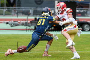Philipp Justka, Justus Marterer Assindia Cardinals vs. Lübeck Cougars 31.07.2022