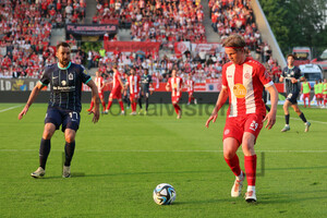 Felix Götze, Morris Schröter Rot-Weiss Essen vs. 1860 München Spielfotos 10.05.2024